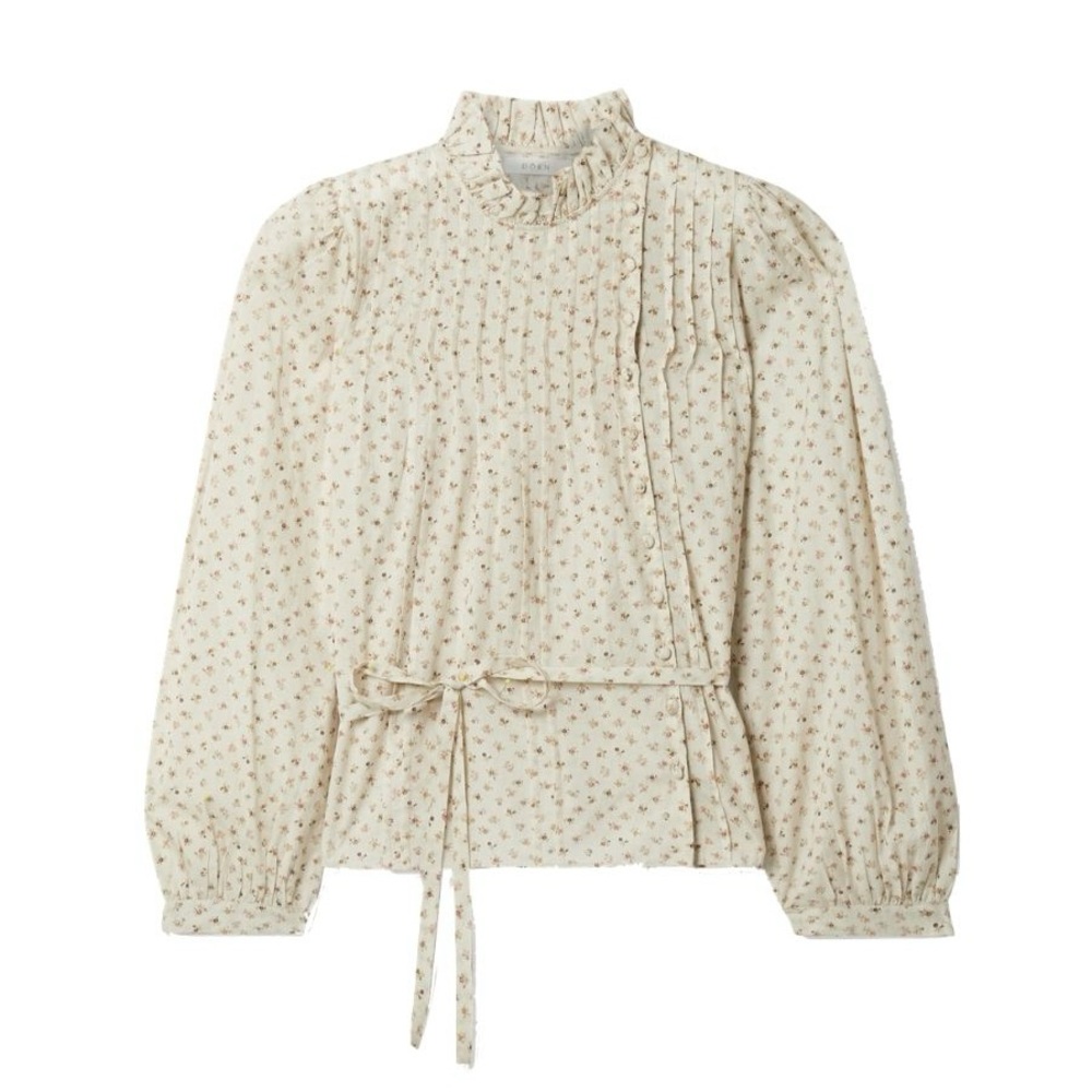 Doen palmera top in cream parc monceau NWOT - Picture 2 of 7